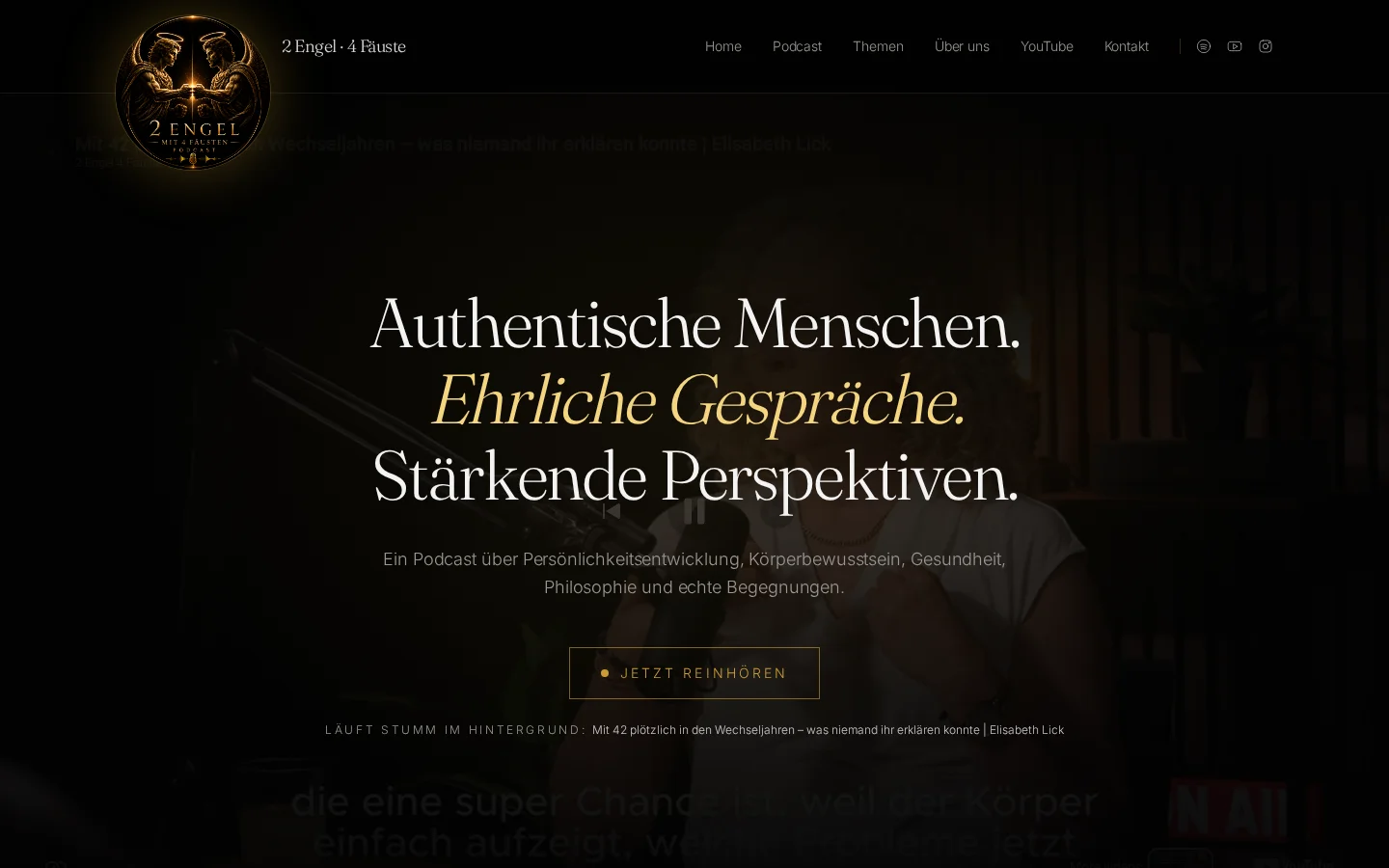 Startseite von 2 Engel mit 4 Fäusten